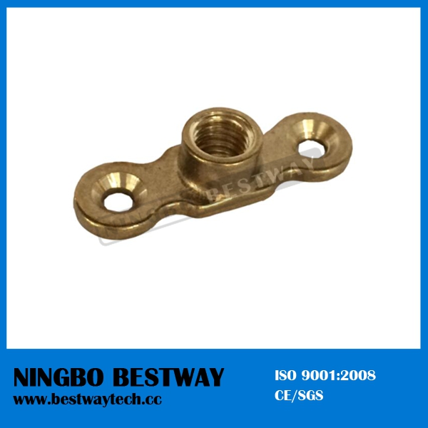 Pipe Clips Female Male Brass Backplate Extended Boss