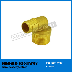 Pex Brass Sliding Fittings Male Elbow