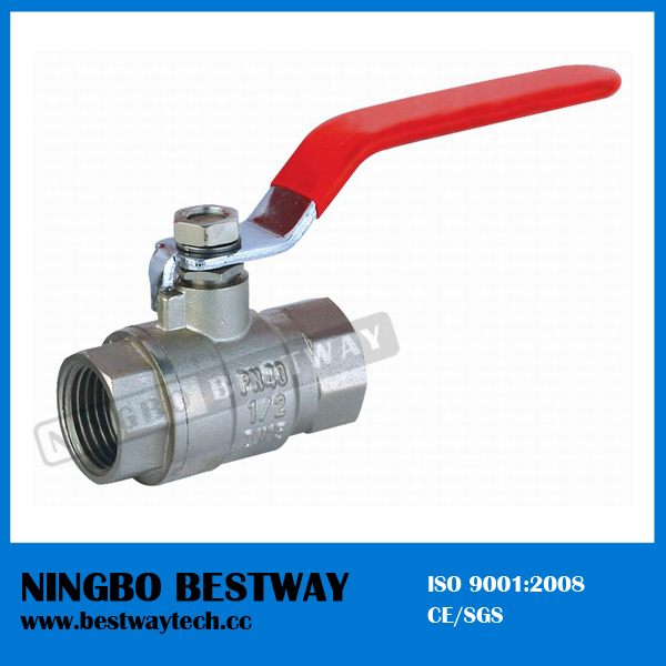 Male Pn 40 Brass Ball Valve with short handle