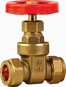 Brass Gate Valve with special handle for PE pipe (BW-G011)