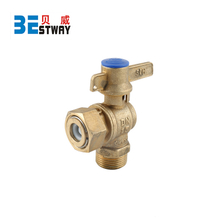 Short delivery date modern lockable ball valve water (BW-L38 with check valve)