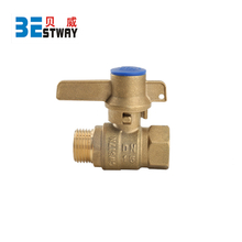 Welcome OEM ODM excellent quality key lock ball valve (BW-L34)