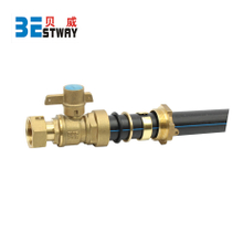 Forged Brass Lockable Ball Valve for HDPE Pipe (BW-L01)