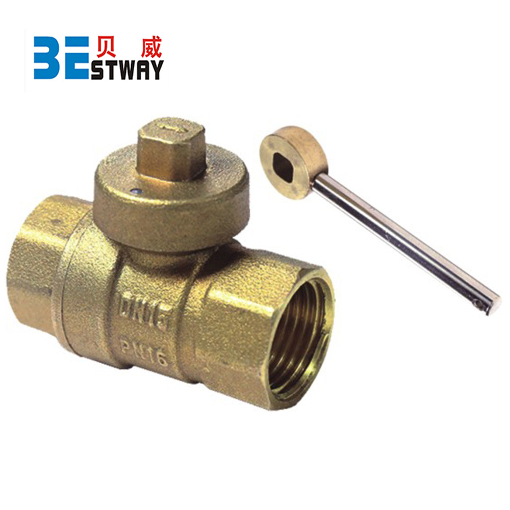 Hot Sale Brass Magnetic Lockable Valve (BW-L22)